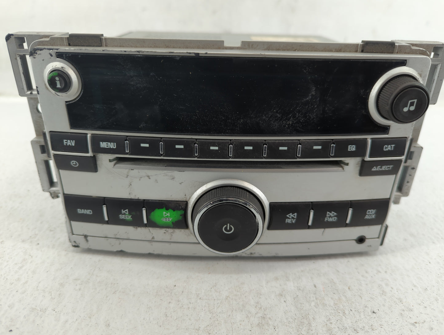 2009-2012 Chevrolet Malibu Am Fm Cd Player Radio Receiver - Oemusedautoparts1.com