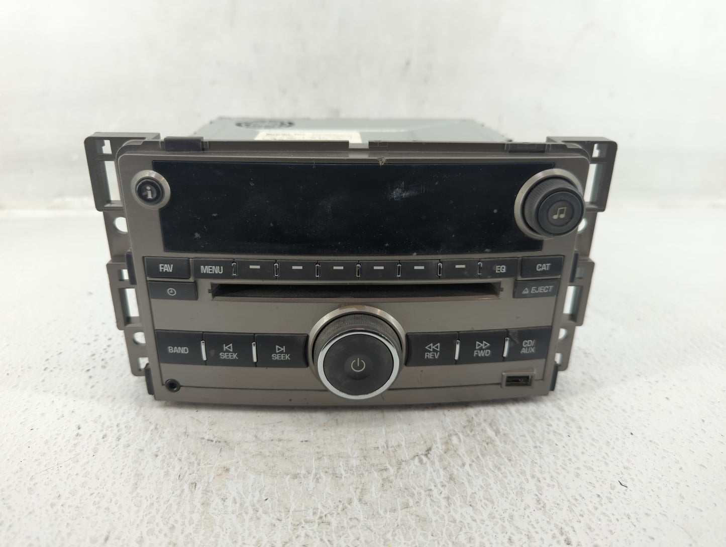 2009-2012 Chevrolet Malibu Radio AM FM Cd Player Receiver Replacement P/N:25968661 Fits Fits 2009 2010 2011 2012 OEM Used Au