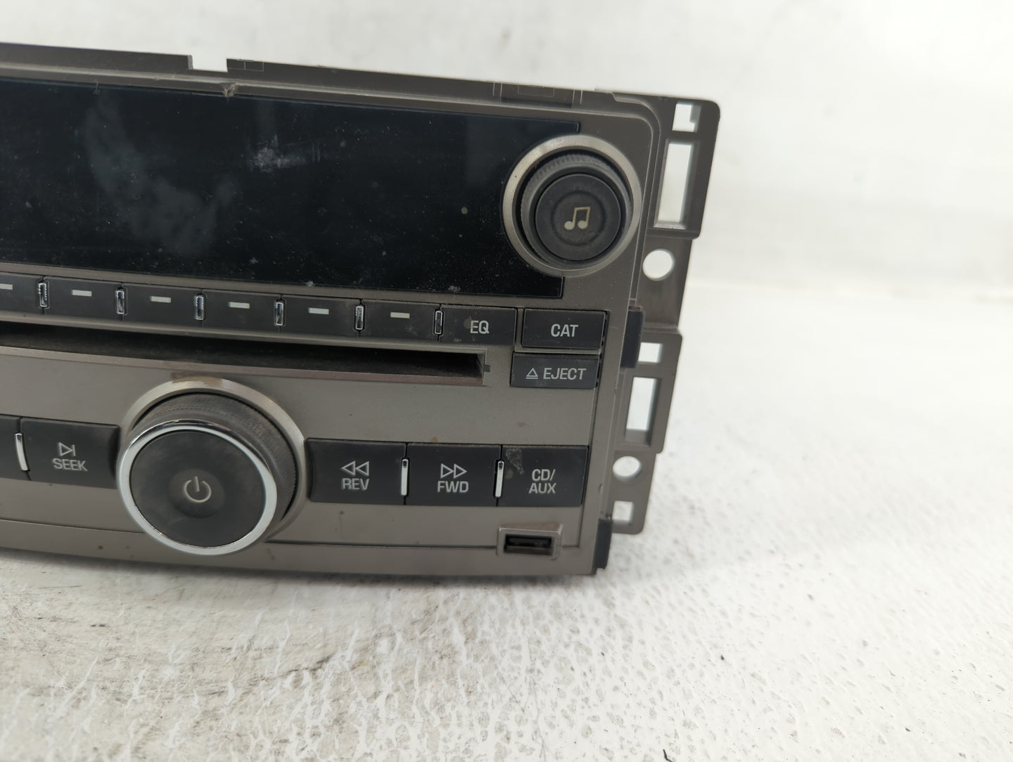 2009-2012 Chevrolet Malibu Radio AM FM Cd Player Receiver Replacement P/N:25968661 Fits Fits 2009 2010 2011 2012 OEM Used Au