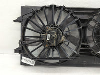 2004-2012 Chevrolet Malibu Left Radiator Fan Motor Assembly Black - Oemusedautoparts1.com