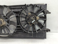 2004-2012 Chevrolet Malibu Left Radiator Fan Motor Assembly Black - Oemusedautoparts1.com