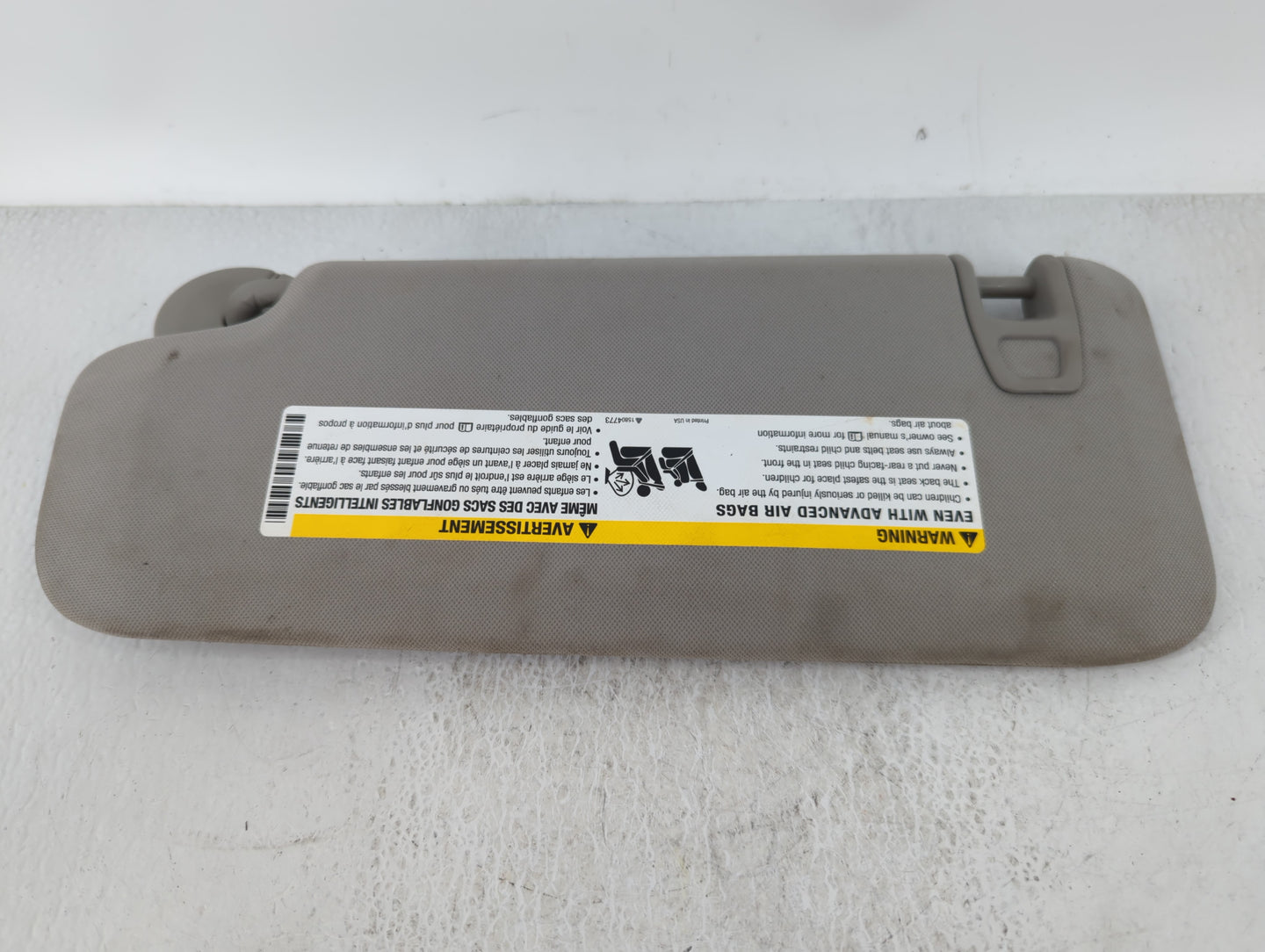 2004-2012 Chevrolet Malibu Sun Visor Shade Replacement Passenger Right Mirror Fits Fits 2004 2005 2008 2009 2010 2011 2012 O