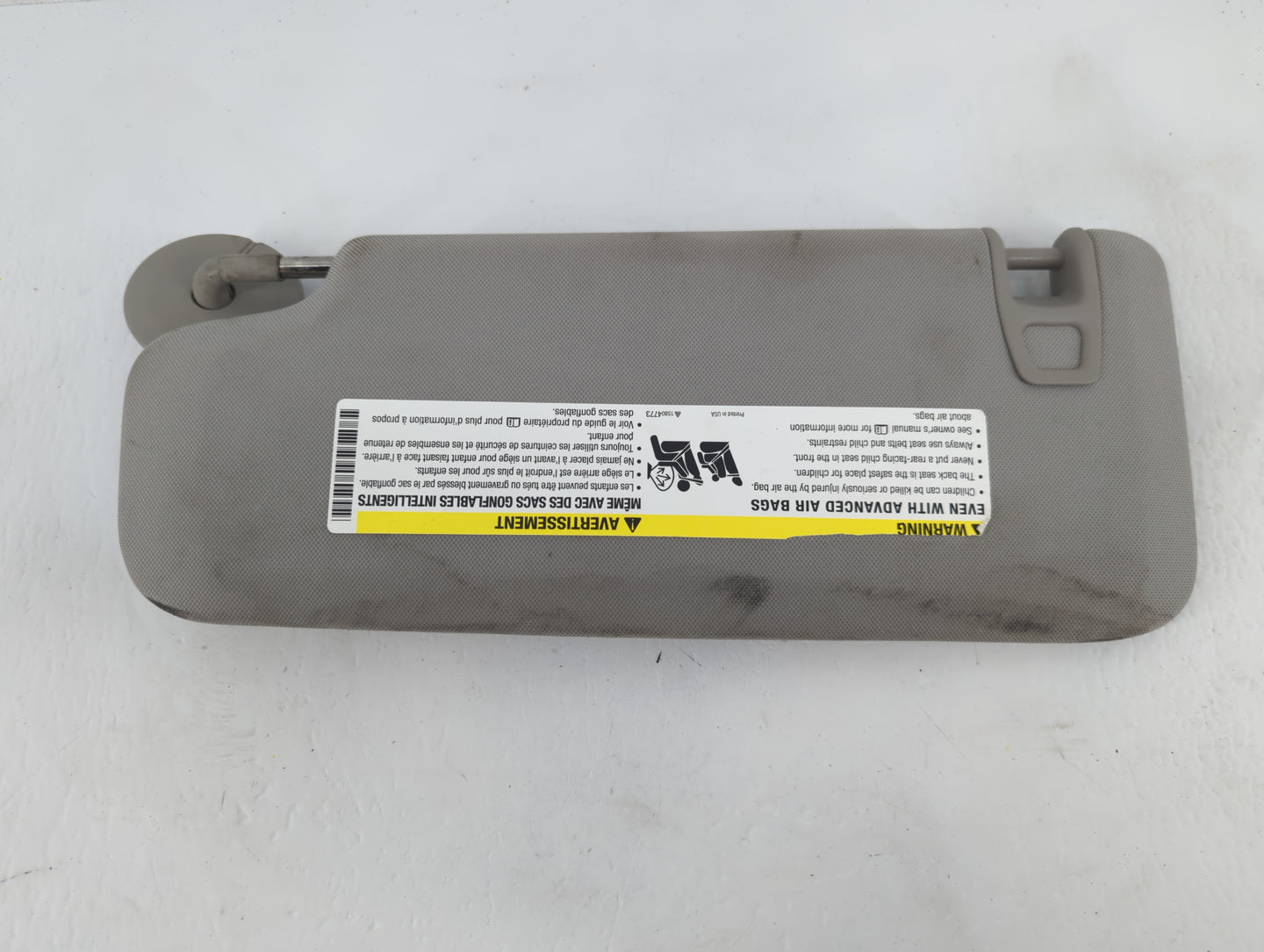 2004-2012 Chevrolet Malibu Sun Visor Shade Replacement Passenger Right Mirror Fits Fits 2004 2005 2008 2009 2010 2011 2012 O