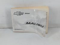 2010 Chevrolet Malibu Owners Manual Book Guide P/N:25852253 A OEM Used Auto Parts - Oemusedautoparts1.com