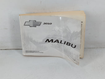 compare product 2010 Chevrolet Malibu Owners Manual Book Guide P/N:25852253 A OEM Used Auto Parts
