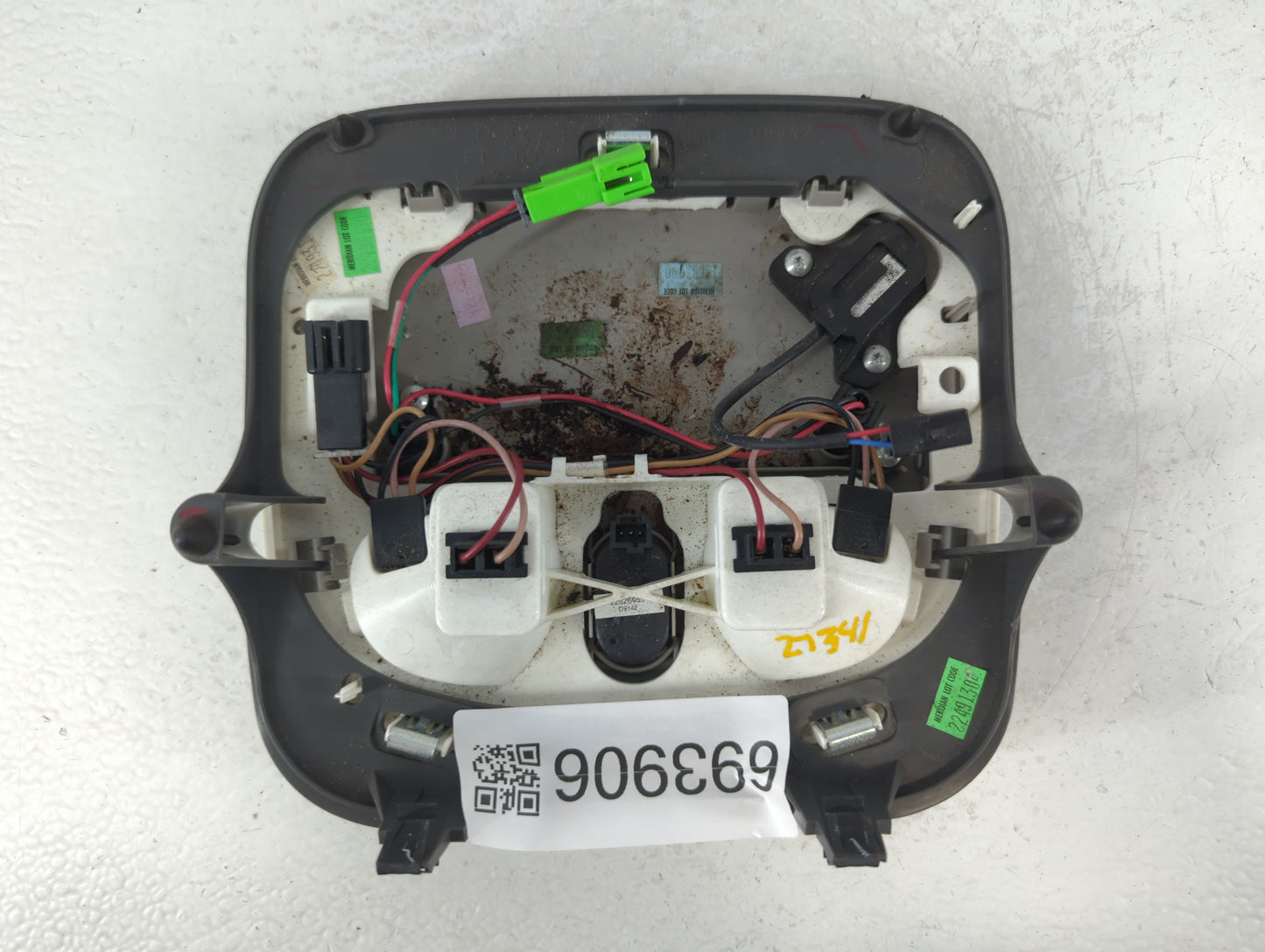 2010 Chevrolet Malibu Overhead Roof Console 693906 - Oemusedautoparts1.com
