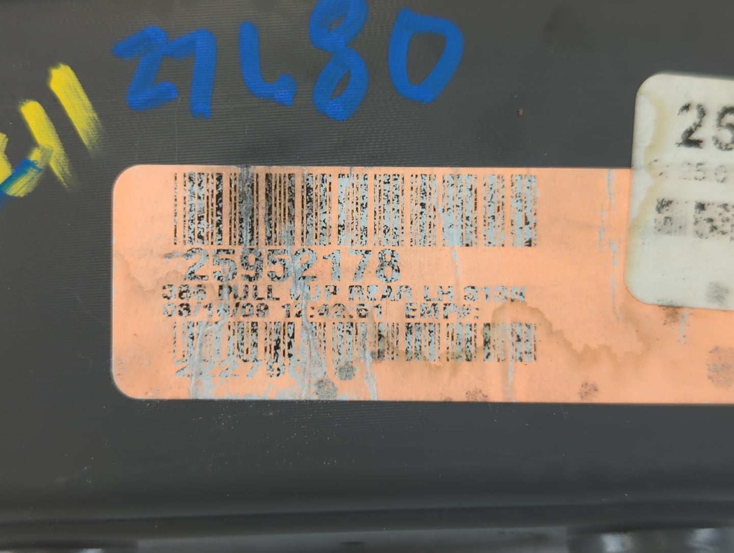 2010-2011 Chevrolet Malibu Master Power Window Switch Replacement Driver Side Left P/N:25952178 Fits Fits 2010 2011 OEM Used