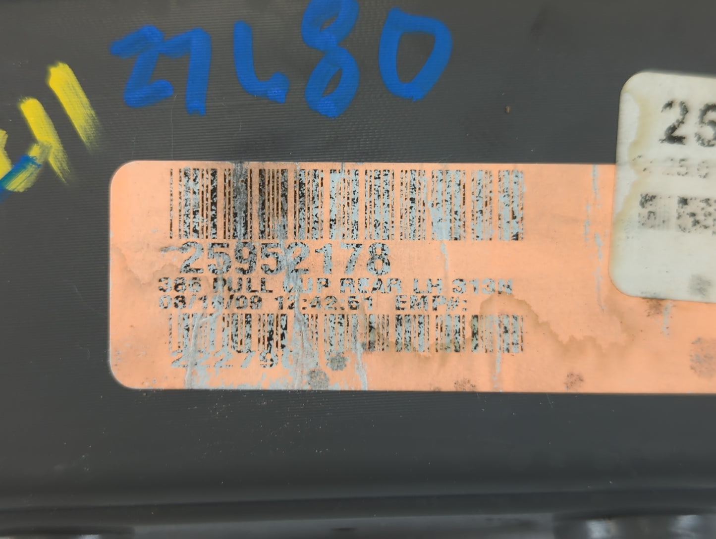 2010-2011 Chevrolet Malibu Master Power Window Switch Replacement Driver Side Left P/N:25952178 Fits Fits 2010 2011 OEM Used