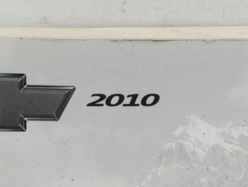 2010 Chevrolet Malibu Owners Manual Book Guide P/N:25852253 B OEM Used Auto Parts