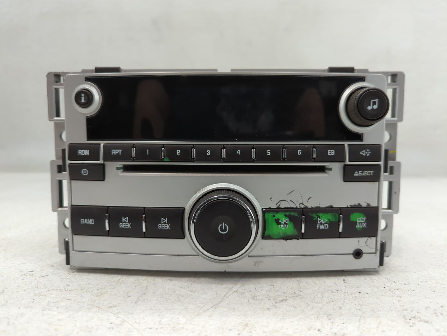 2009-2012 Chevrolet Malibu Radio AM FM Cd Player Receiver Replacement P/N:25833636 Fits Fits 2009 2010 2011 2012 OEM Used Au