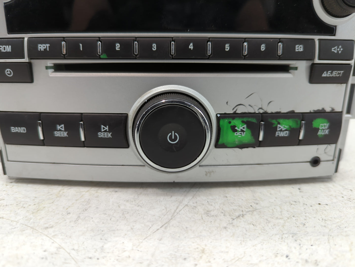 2009-2012 Chevrolet Malibu Radio AM FM Cd Player Receiver Replacement P/N:25833636 Fits Fits 2009 2010 2011 2012 OEM Used Au