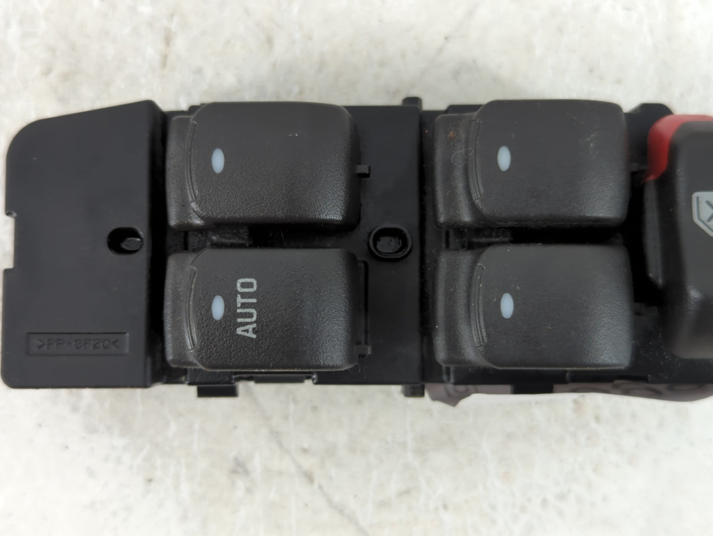2010-2011 Chevrolet Malibu Master Power Window Switch Replacement Driver Side Left P/N:20807219 Fits Fits 2010 2011 OEM Used