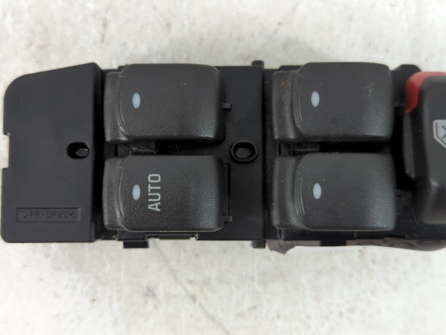2010-2011 Chevrolet Malibu Master Power Window Switch Replacement Driver Side Left P/N:20807219 Fits Fits 2010 2011 OEM Used