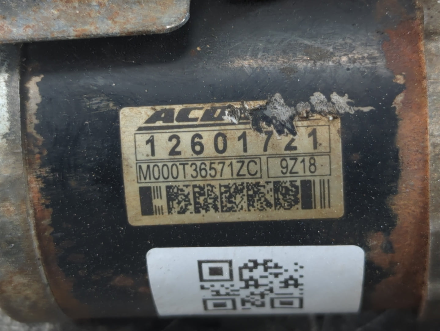 2008-2012 Chevrolet Malibu Car Starter Motor Solenoid OEM P/N:12601721 Fits OEM Used Auto Parts - Oemusedautoparts1.com