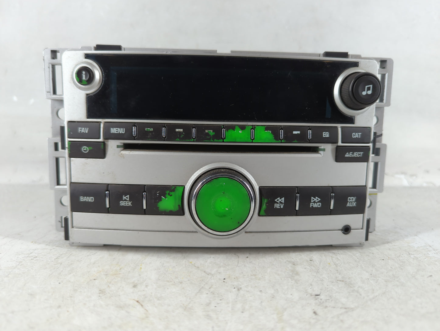 2010 Chevrolet Malibu Radio AM FM Cd Player Receiver Replacement Fits OEM Used Auto Parts - Oemusedautoparts1.com