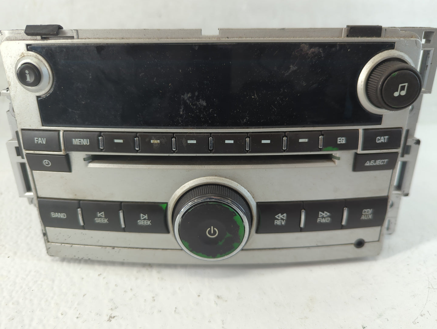 2009-2012 Chevrolet Malibu Radio AM FM Cd Player Receiver Replacement P/N:20834332 Fits Fits 2009 2010 2011 2012 OEM Used Au