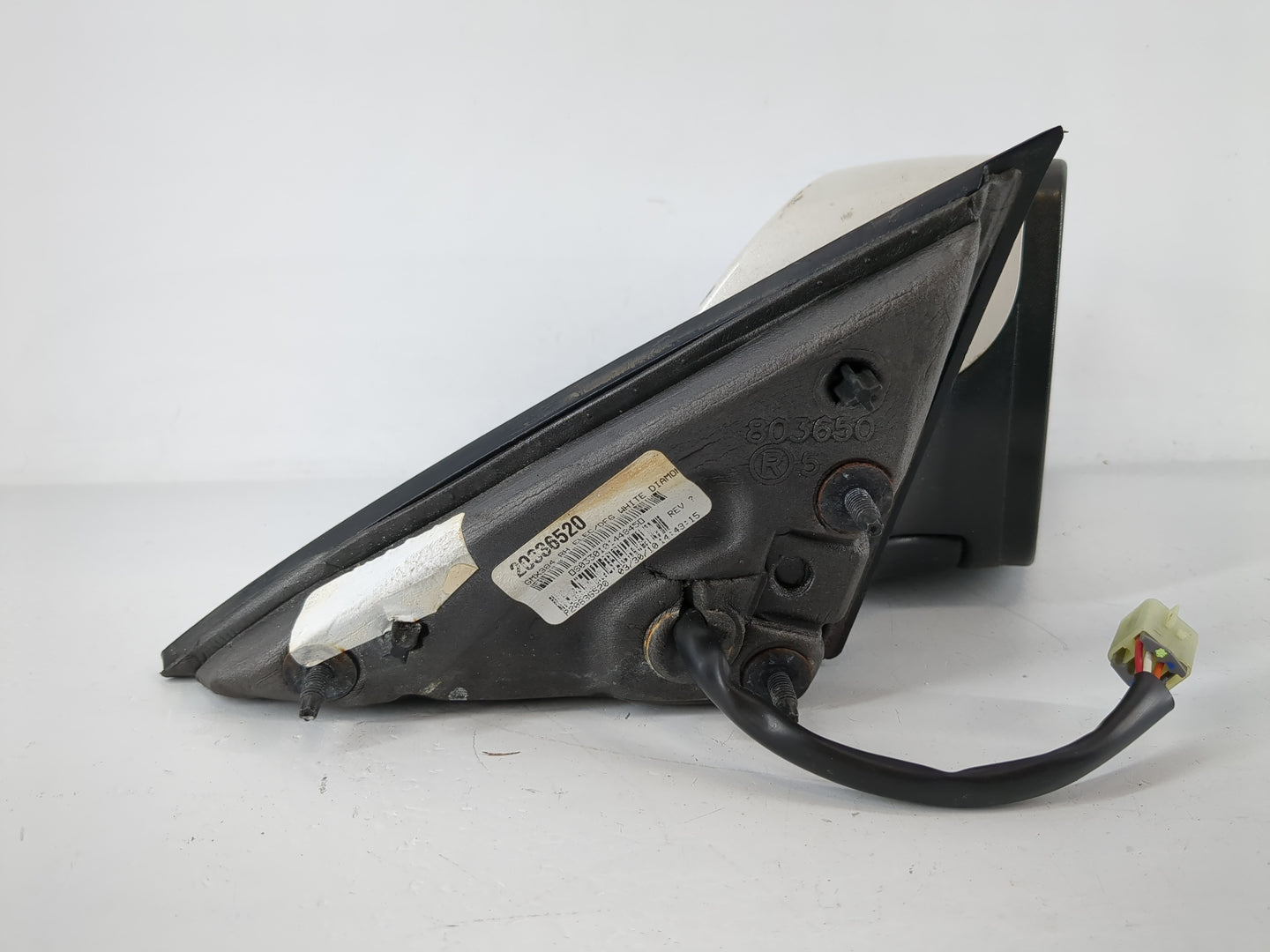 2008-2012 Chevrolet Malibu Passenger Right Side View Manual Door Mirror - Oemusedautoparts1.com