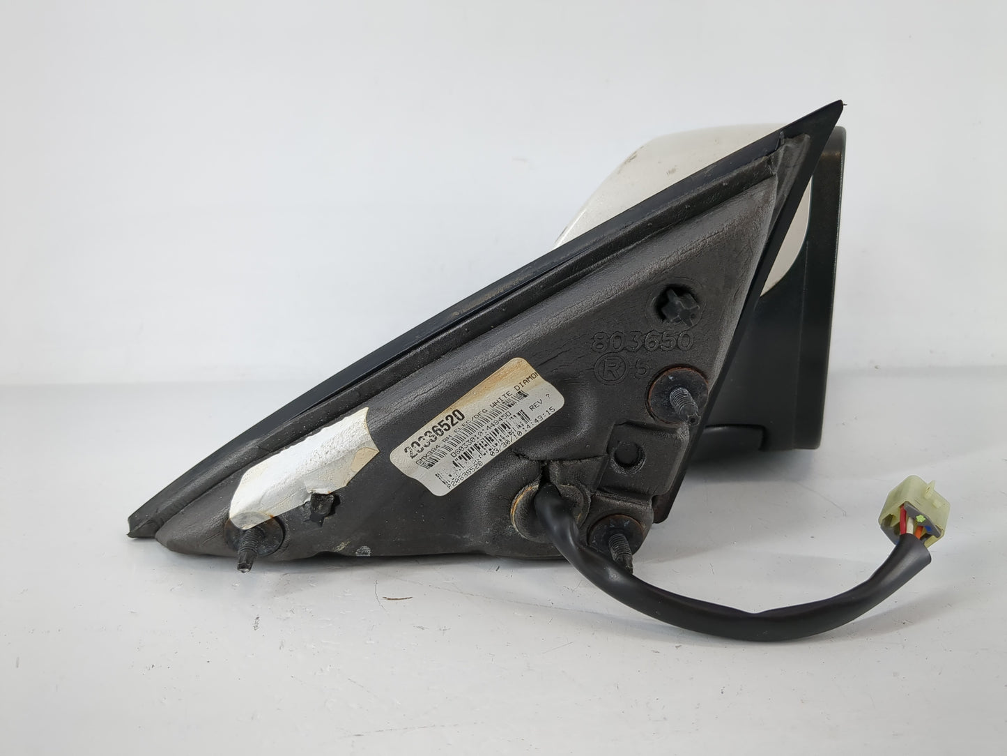 2008-2012 Chevrolet Malibu Passenger Right Side View Manual Door Mirror - Oemusedautoparts1.com