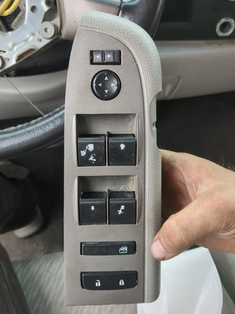 compare product 2010 Chevrolet Silverado 1500 Master Power Window Switch Replacement Driver Side Left Fits OEM Used Auto Parts
