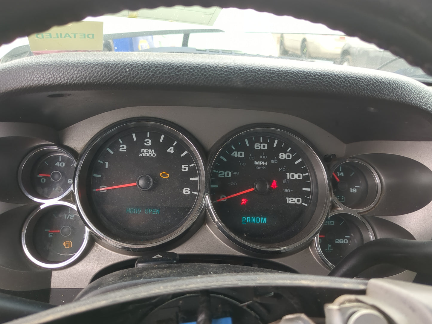 2009-2013 Chevrolet Silverado 1500 Instrument Cluster Speedometer Gauges Fits Fits 2009 2010 2012 2013 2014 OEM Used Auto Pa