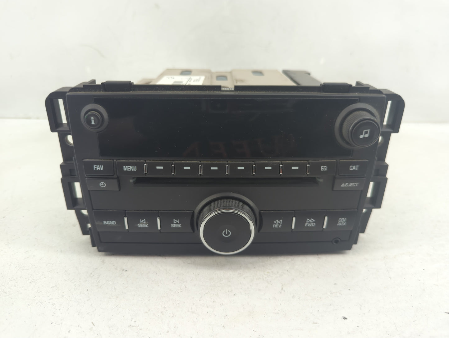 2010-2013 Chevrolet Silverado 1500 Radio AM FM Cd Player Receiver Replacement P/N:20934593 Fits OEM Used Auto Parts - Oemuse