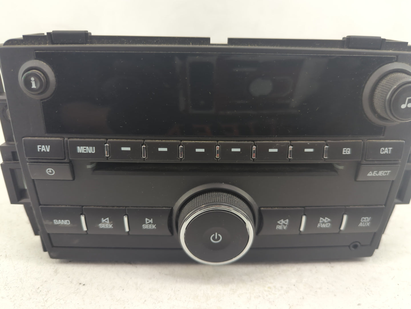 2010-2013 Chevrolet Silverado 1500 Radio AM FM Cd Player Receiver Replacement P/N:20934593 Fits OEM Used Auto Parts - Oemuse