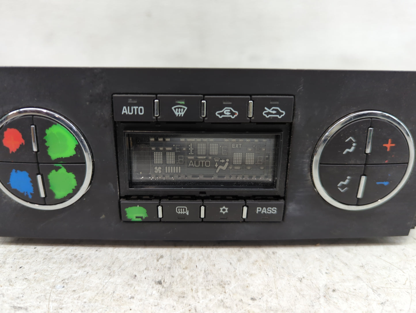 2010 Chevrolet Silverado 1500 Climate Control Module Temperature AC/Heater Replacement P/N:25936131 386131R000720180 Fits OE