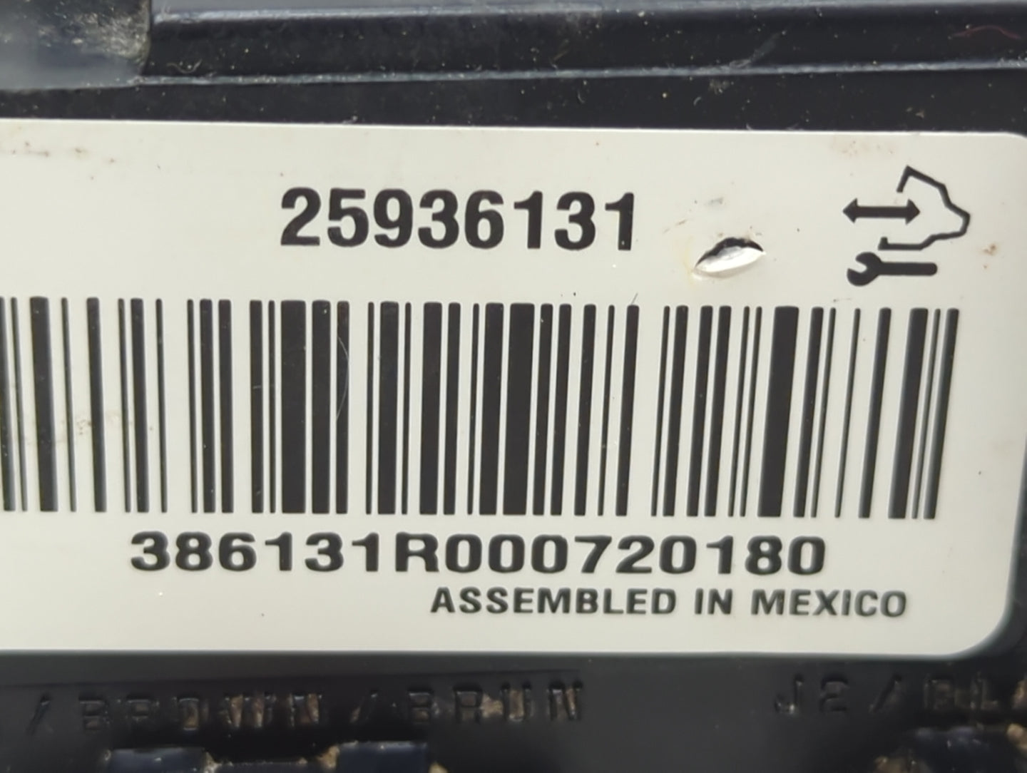 2010 Chevrolet Silverado 1500 Climate Control Module Temperature AC/Heater Replacement P/N:25936131 386131R000720180 Fits OE