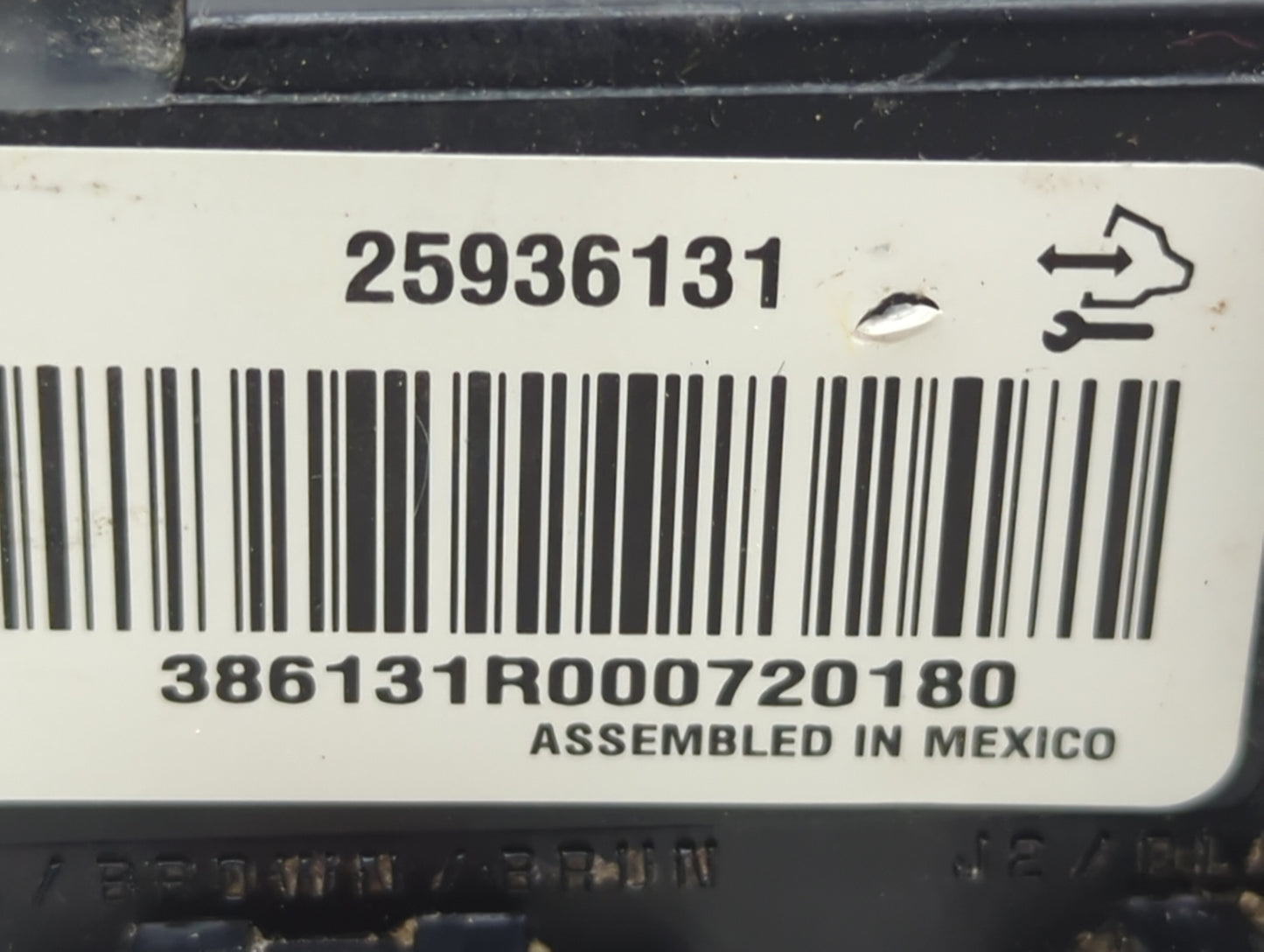 2010 Chevrolet Silverado 1500 Climate Control Module Temperature AC/Heater Replacement P/N:25936131 386131R000720180 Fits OE