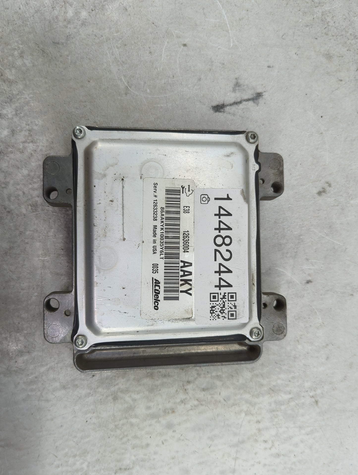 2010 Chevrolet Tahoe PCM Engine Control Computer ECU ECM PCU OEM P/N:12636004 12633238 Fits OEM Used Auto Parts - Oemusedaut