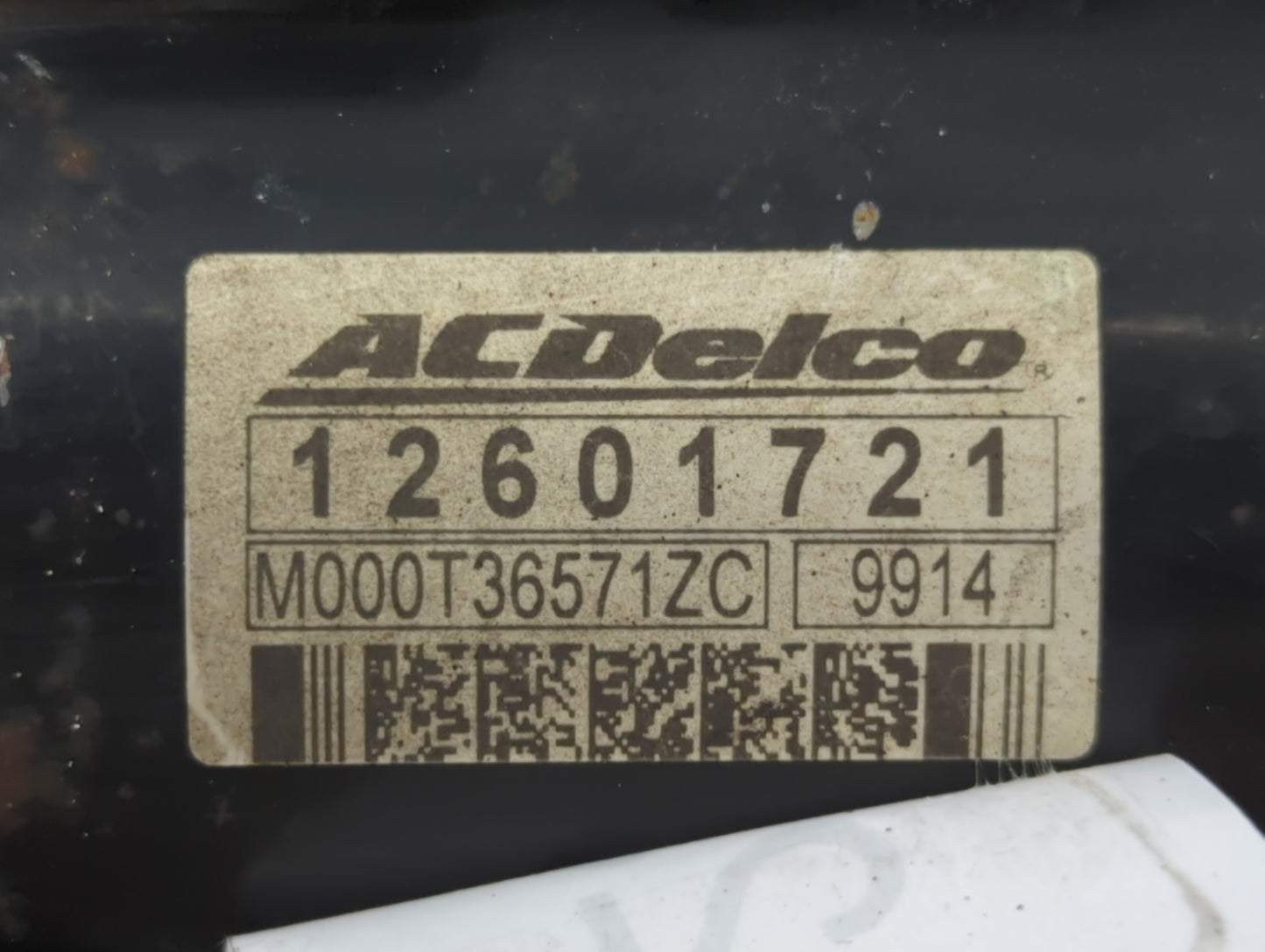 2010 Chevrolet Traverse Car Starter Motor Solenoid OEM P/N:12601721 Fits OEM Used Auto Parts - Oemusedautoparts1.com