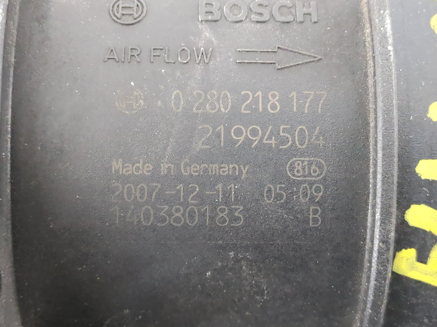 Chevrolet Traverse Mass Air Flow Meter Maf - Oemusedautoparts1.com