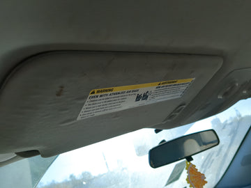 2010 Chevrolet Traverse Sun Visor Shade Replacement Driver Left Mirror Fits OEM Used Auto Parts - Oemusedautoparts1.com