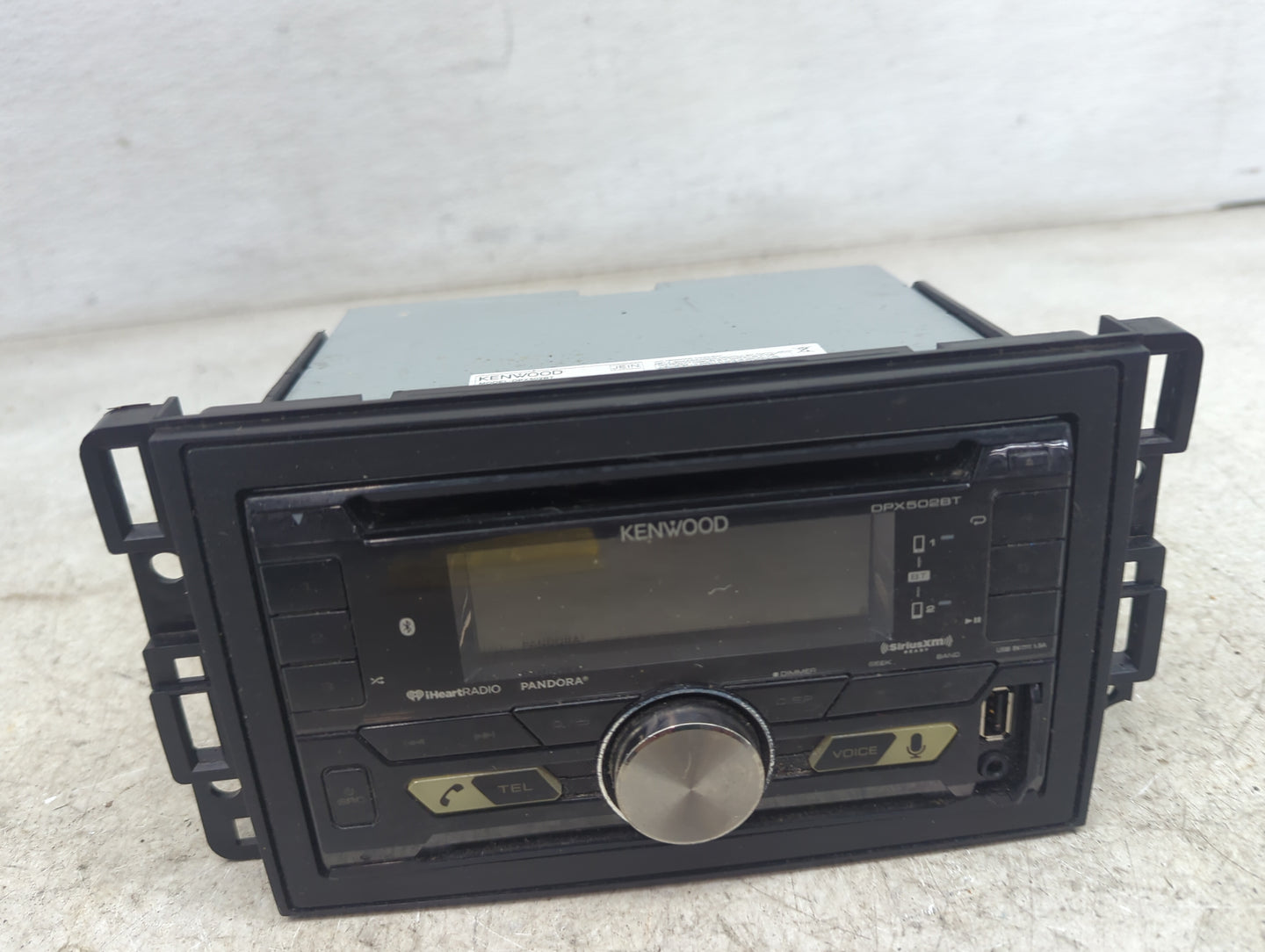 2010 Chevrolet Traverse Radio AM FM Cd Player Receiver Replacement P/N:DPX502BT YJ5-076K-01, ZWY8811X, 12033A-8811X Fits OEM
