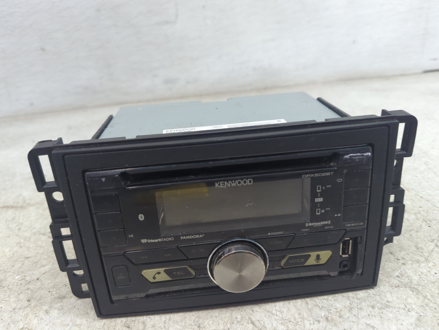 2010 Chevrolet Traverse Radio AM FM Cd Player Receiver Replacement P/N:DPX502BT YJ5-076K-01, ZWY8811X, 12033A-8811X Fits OEM