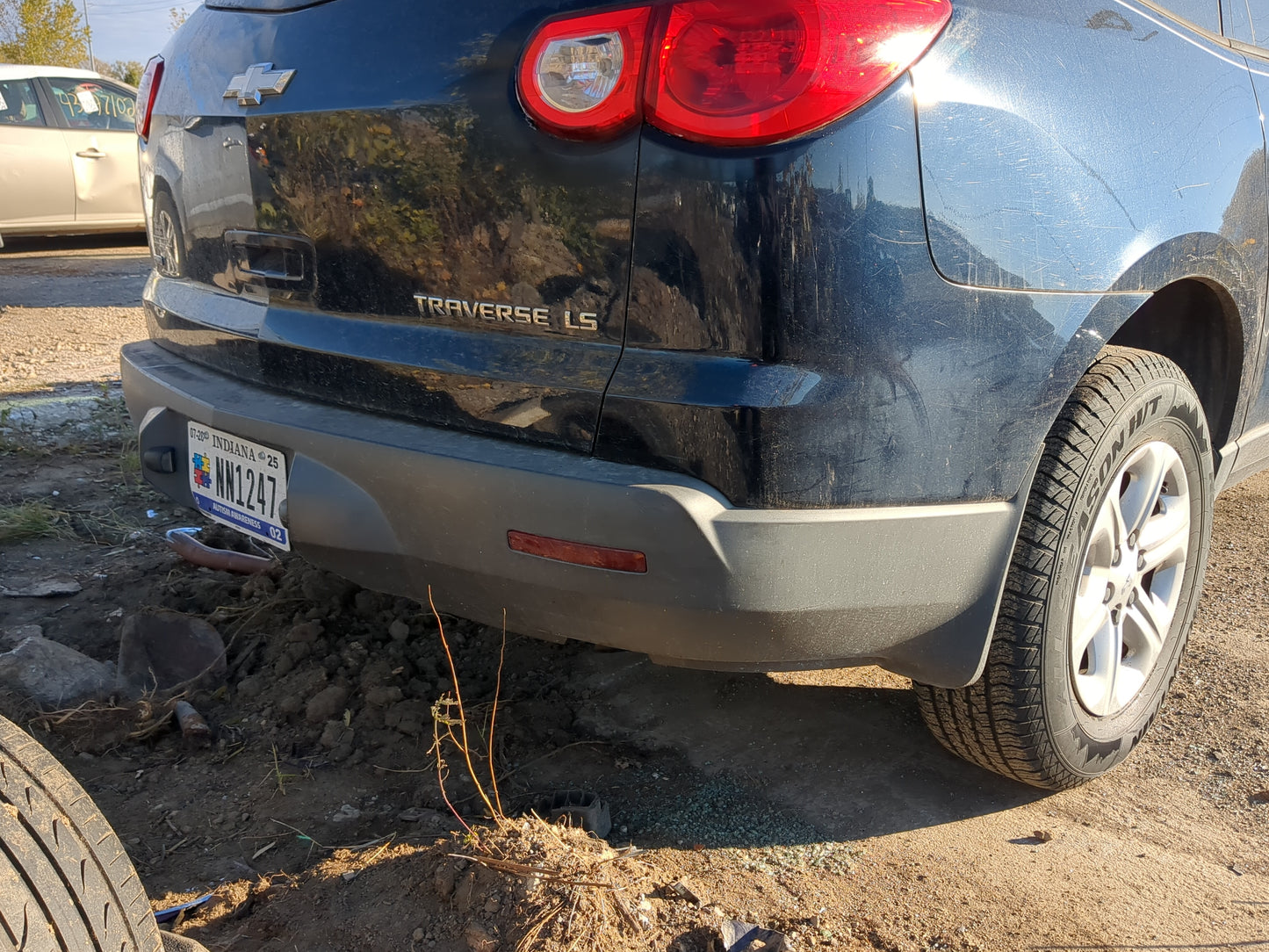 2010 Chevrolet Traverse Rear Bumper Assembly Oem 1216209 - Oemusedautoparts1.com