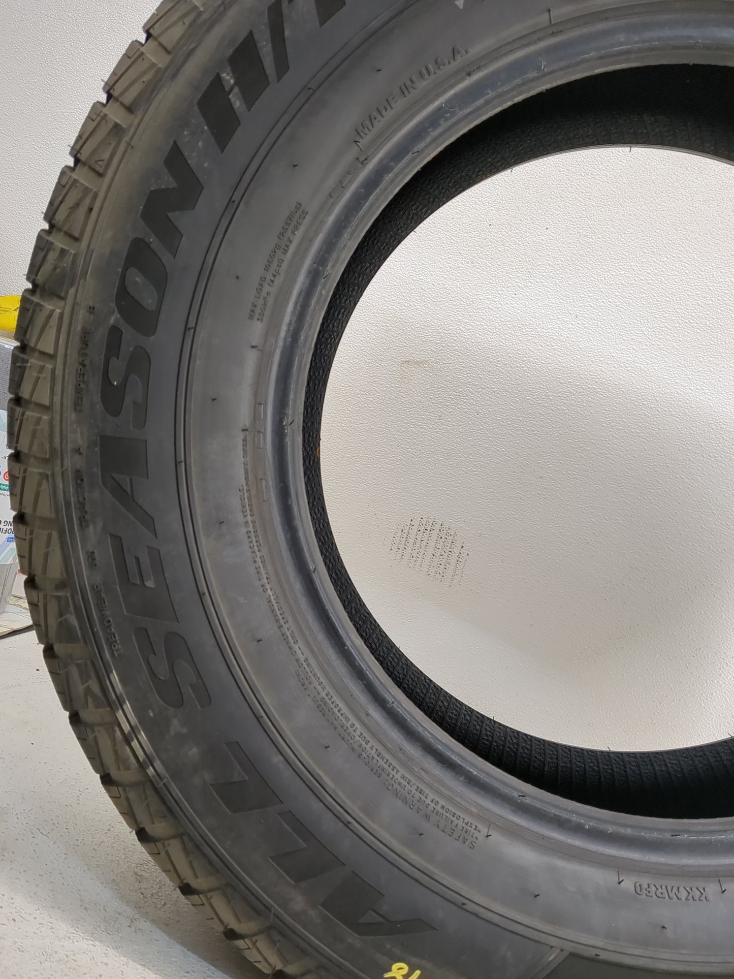 Used Tire 245/70R17 ROCKY MOUNTAIN ALL SEASON 110T - Tread Depth 7.5/32 - Oemusedautoparts1.com