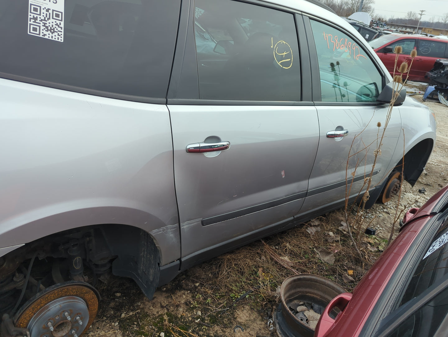2010 Chevrolet Traverse Passenger Rear Door Oem - Oemusedautoparts1.com