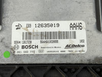 2010 Chevrolet Traverse PCM Engine Control Computer ECU ECM PCU OEM P/N:12635019 Fits Fits 2011 OEM Used Auto Parts - Oemuse