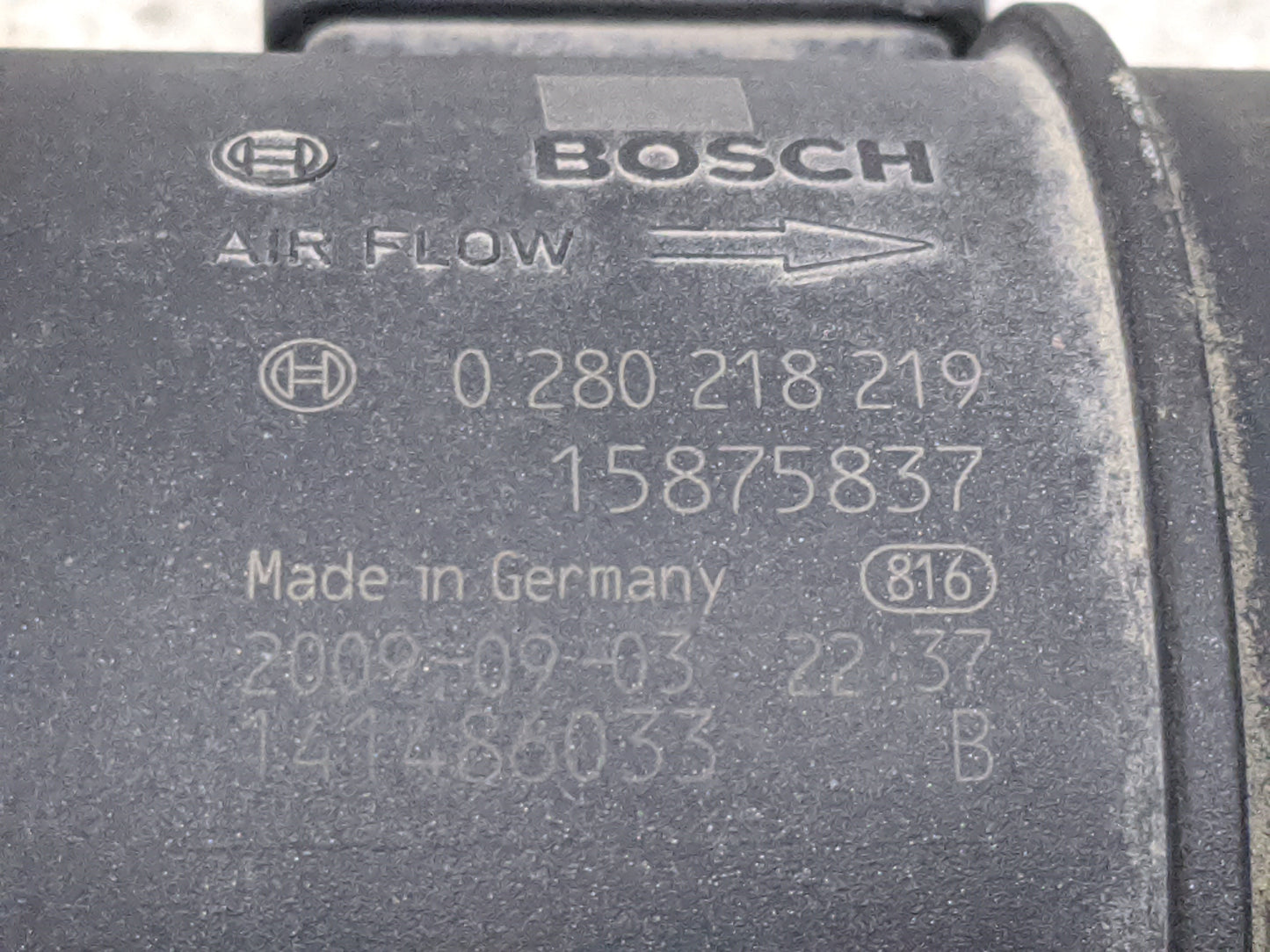 Chevrolet Traverse Mass Air Flow Meter Maf 1485462 - Oemusedautoparts1.com