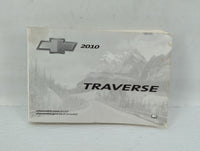 2010 Chevrolet Traverse Owners Manual Book Guide OEM Used Auto Parts - Oemusedautoparts1.com