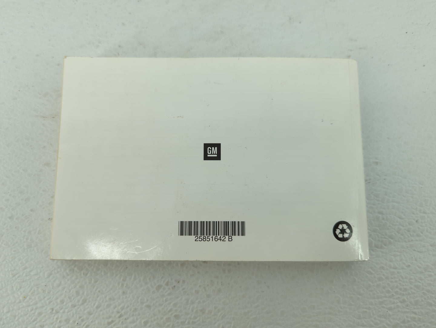 2010 Chevrolet Traverse Owners Manual Book Guide OEM Used Auto Parts - Oemusedautoparts1.com