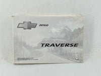 2010 Chevrolet Traverse Owners Manual Book Guide OEM Used Auto Parts - Oemusedautoparts1.com