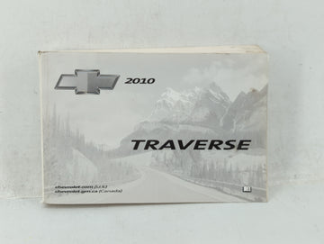 2010 Chevrolet Traverse Owners Manual Book Guide OEM Used Auto Parts - Oemusedautoparts1.com