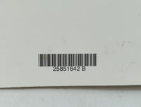 2010 Chevrolet Traverse Owners Manual Book Guide OEM Used Auto Parts - Oemusedautoparts1.com