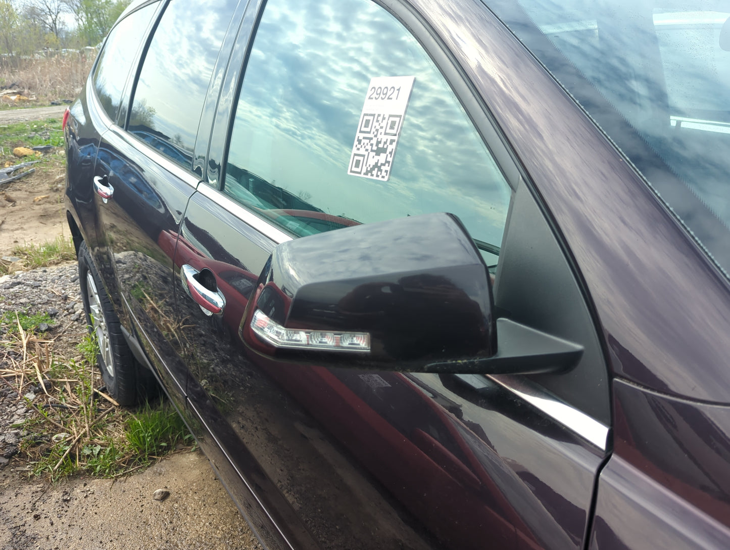 2010 Chevrolet Traverse Passenger Side View Mirror - Right Door Mirror OEM Used - Oemusedautoparts1.com