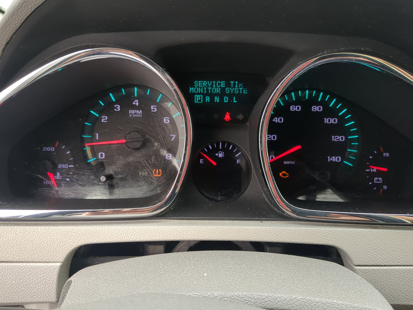 2010 Chevrolet Traverse Instrument Cluster Speedometer Gauges Fits OEM Used Auto Parts - Oemusedautoparts1.com