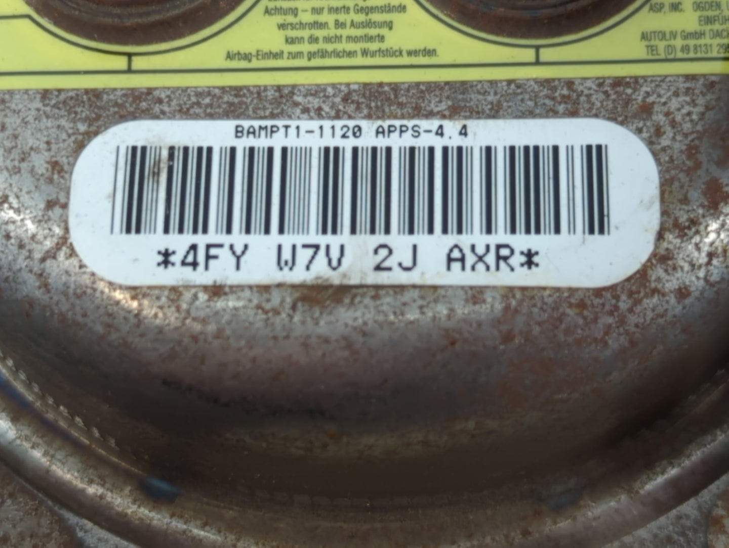 2009-2010 Chevrolet Traverse Air Bag Passenger Right Dashboard Oem - Oemusedautoparts1.com