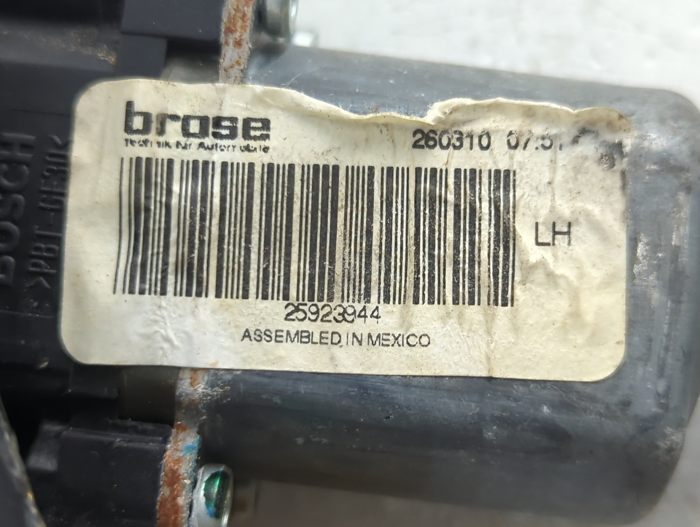 Chevrolet Traverse Driver Left Rear Window Regulator - Oemusedautoparts1.com