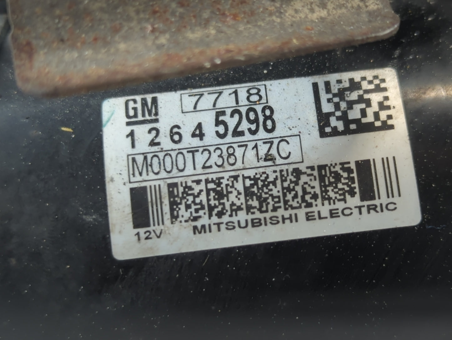2010 Chevrolet Traverse Car Starter Motor Solenoid OEM P/N:12645298 Fits OEM Used Auto Parts - Oemusedautoparts1.com